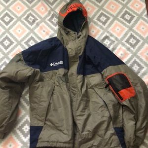 Men’s Heavyweight Columbia snowboarding coat